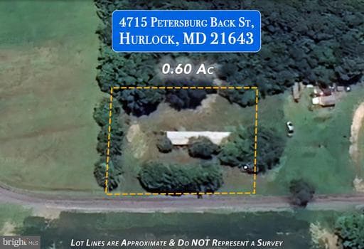4715 PETERSBURG BACK ST, HURLOCK, MD, 21643, DORCHESTER