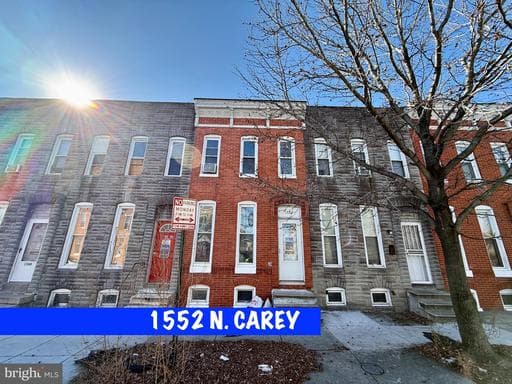 1552 N CAREY ST, BALTIMORE, MD, 21217