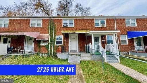 2725 UHLER AVE, BALTIMORE, MD, 21215
